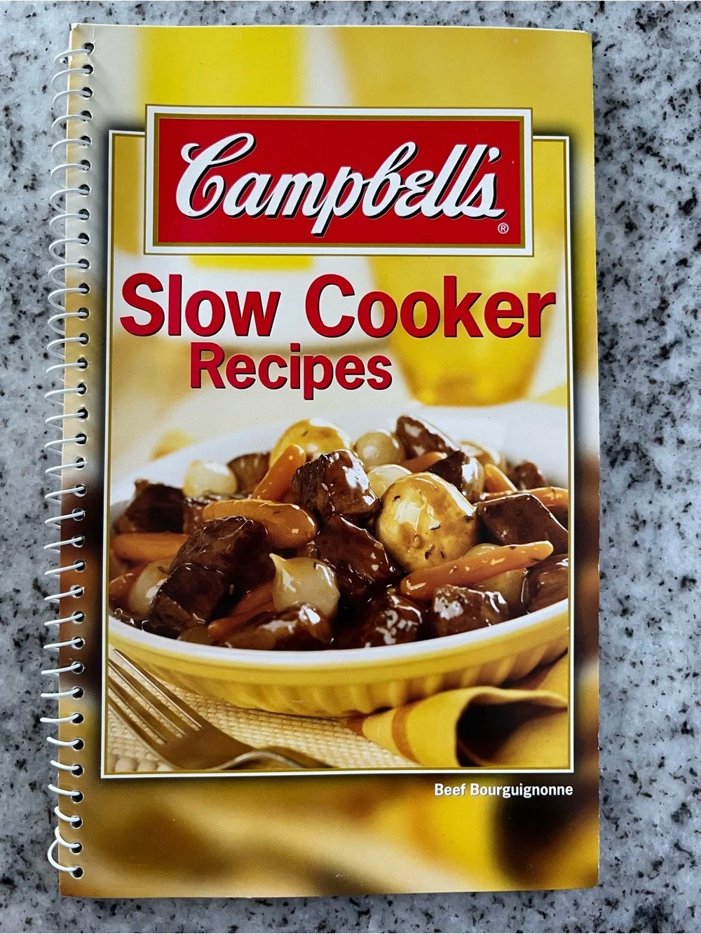 Campbell’s Recipe Book Lot of 3 Spiral Cookbooks Casseroles Slow Cooker 4 Ingred